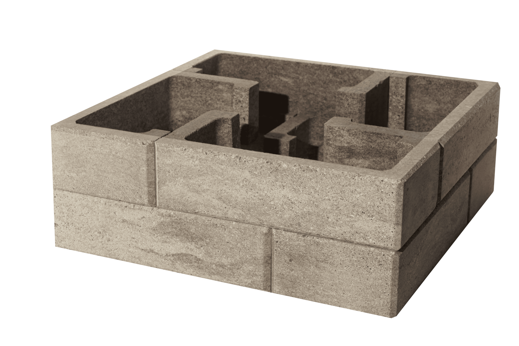 Квадроблок. Блок колонный - Лондон Брик